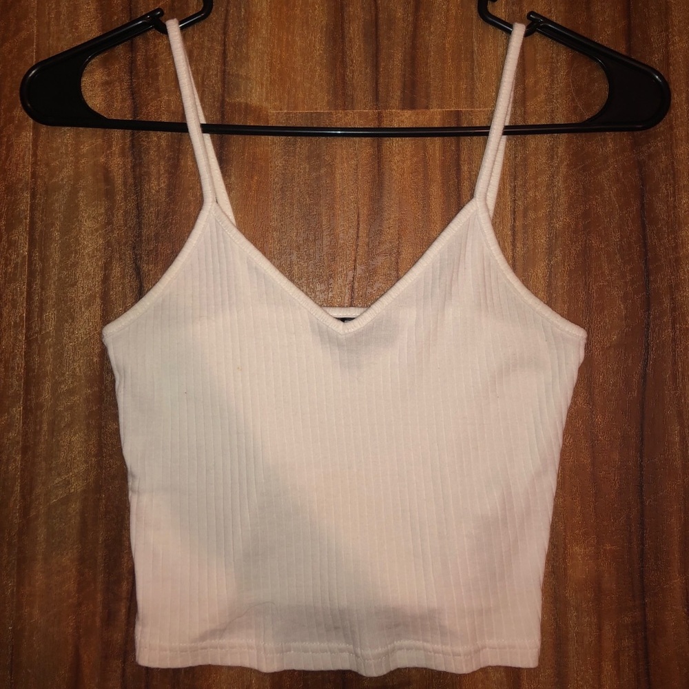 V neck crop top